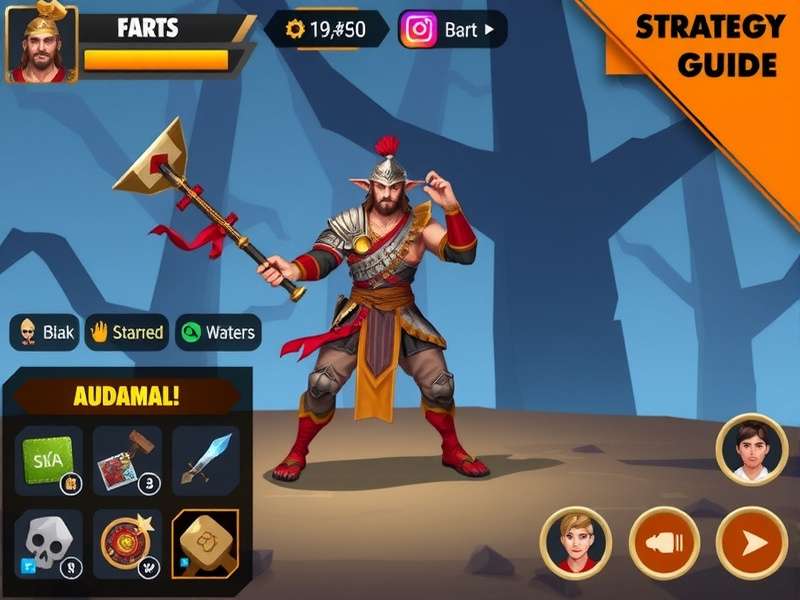 Glory Mace Battle India gameplay screenshot showing warrior combat