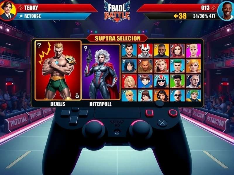 Superstar Battle control interface demonstration