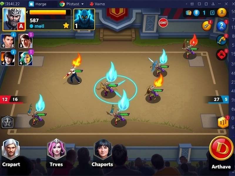 Gujarat Heroes Duel gameplay screenshot showing character selection
