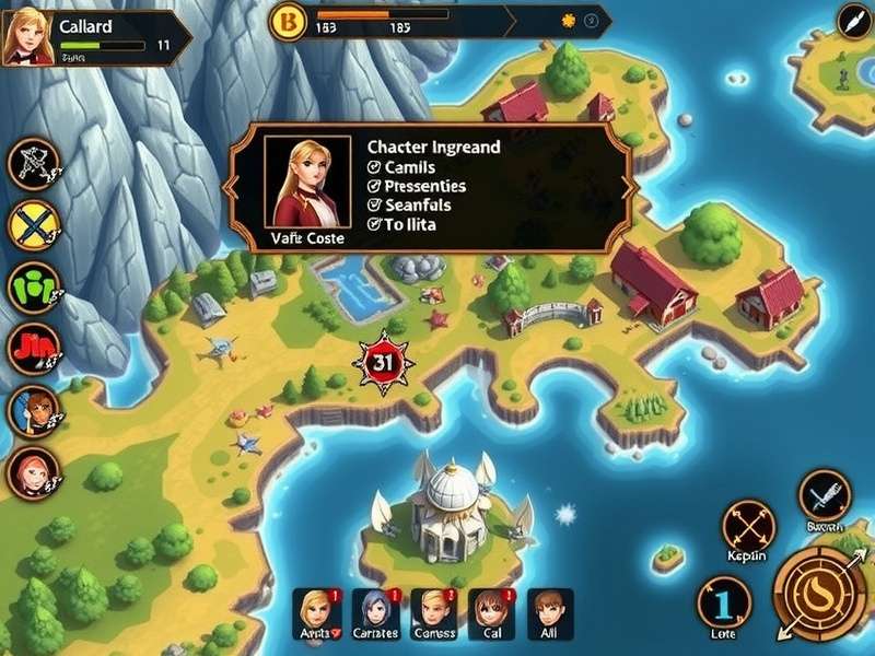 Anise Fantasy Realm gameplay screenshot showing character combat