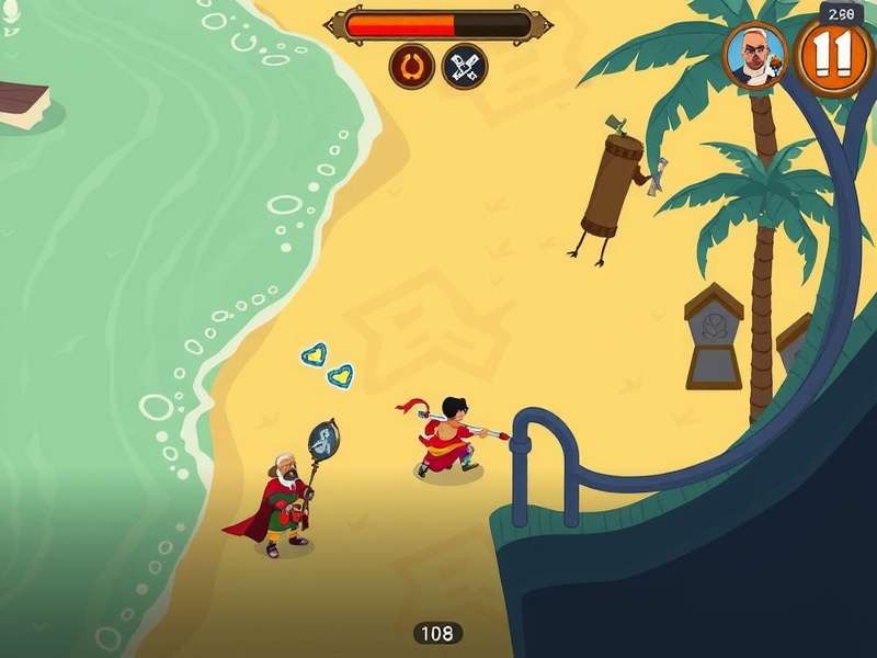 Gokarna Beach Run Enigma gameplay scene