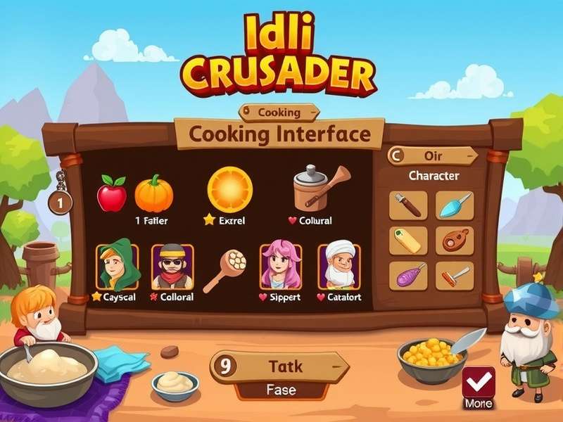 Idli Crusader Character Roster