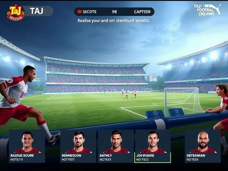 Taj Football Dreams development team photo