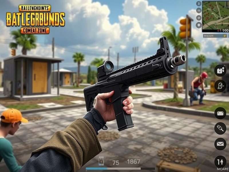 PUBG Mobile Combat Zone weapon attachments