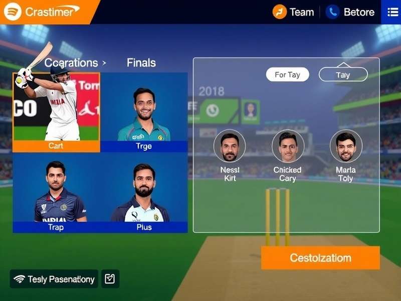 Cricket Showdown India tournament finals event