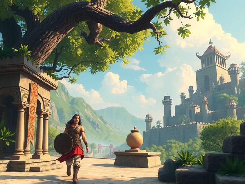 Ancient Quest Odyssey main character and environment