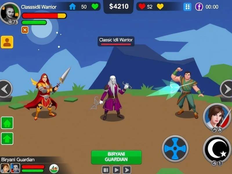 Classic Idli Warrior character