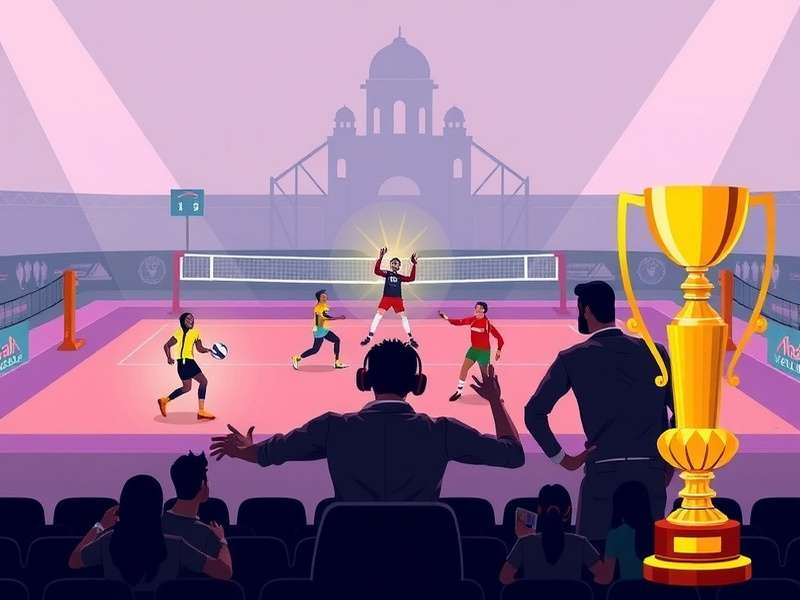 Mumbai Volley Rulers development team working on game design