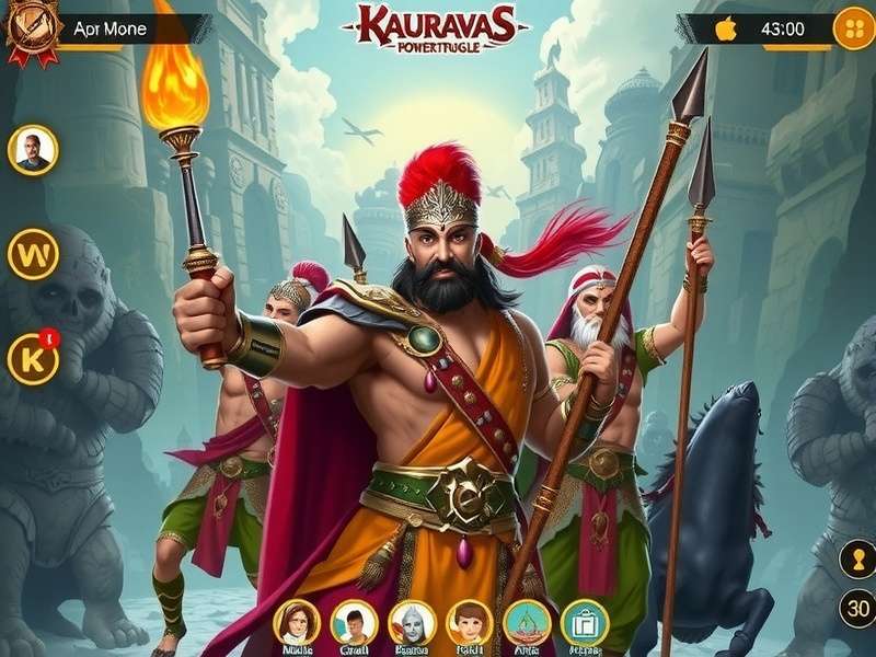 Kauravas Power Struggle Strategy Map