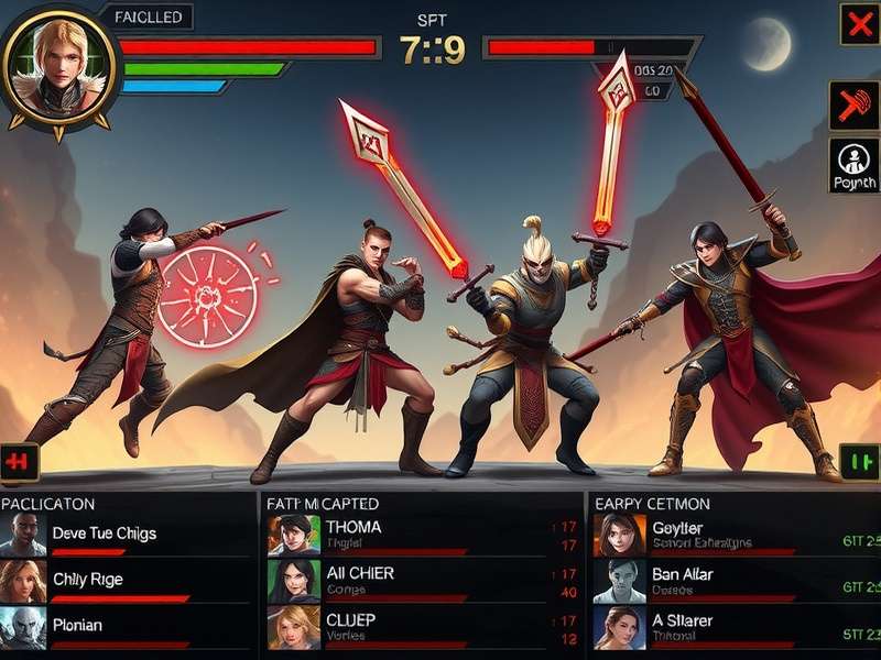 Mace Warrior Champion character lineup showing diverse warriors