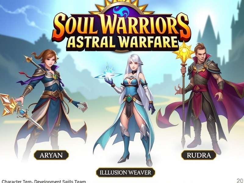 Soul Warriors Astral Warfare Game Banner