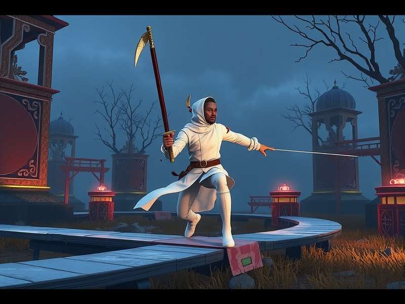 Fig Fencer Legend Combat Scene