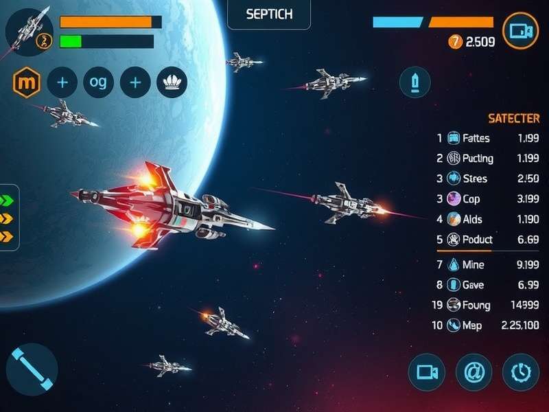 Space Shockwave weapon customization interface