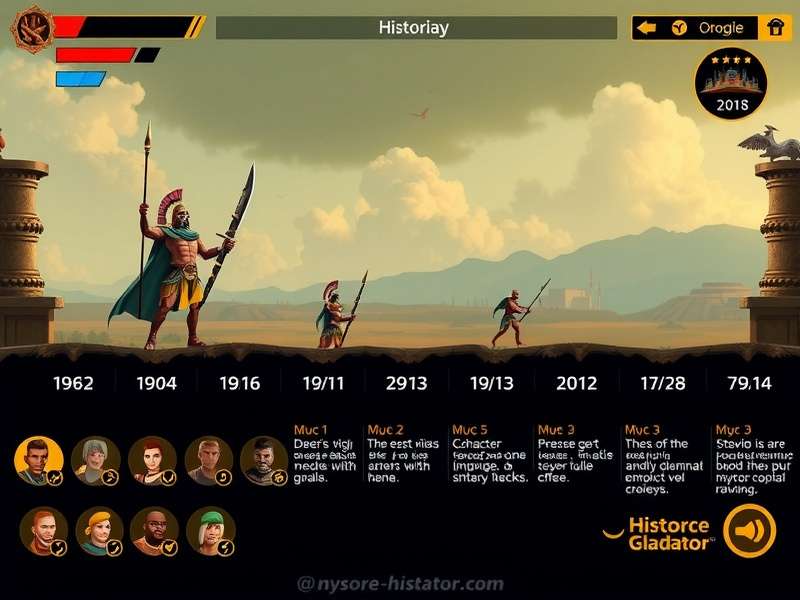 Mysore Gladiator gameplay screenshot showing characters and environment