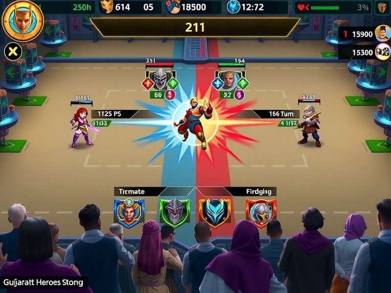 Gujarat Heroes Duel esports tournament with live audience