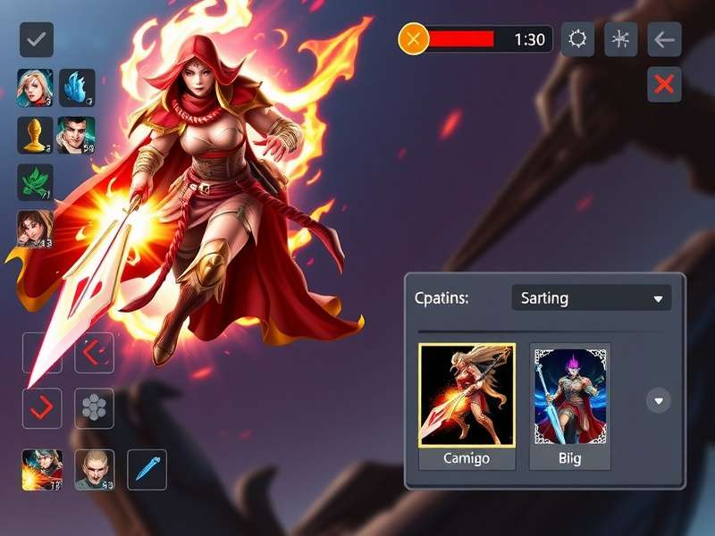 Mace Warrior Champion character customization screen