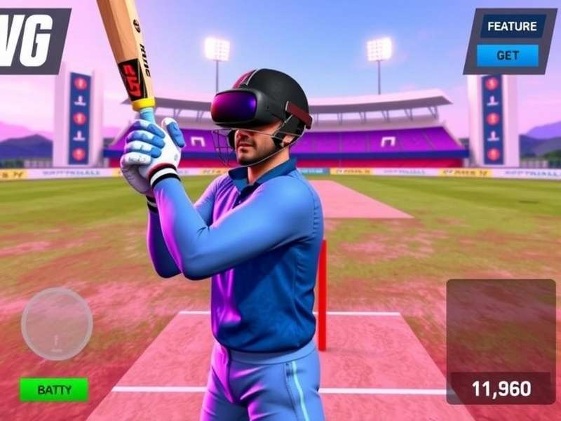 VR Cricket Champion Legend features showing different game modes