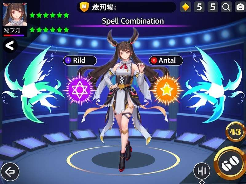 Anise Magic Victor Spell Combination System