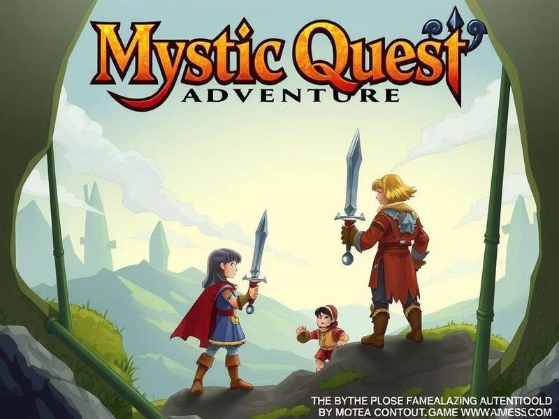 Mystic Quest Adventure Game Cover
