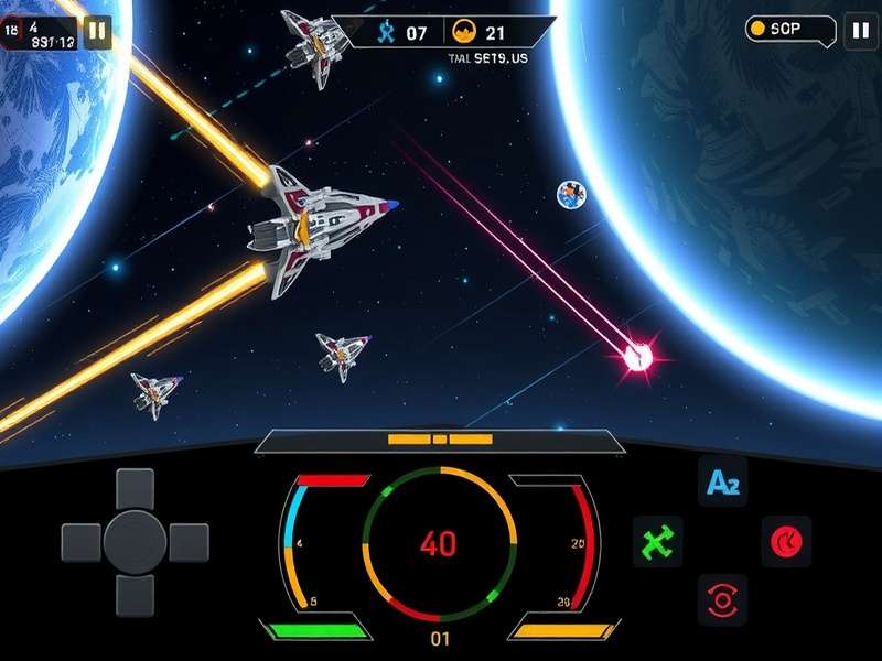 Star Strike Ace development team and concept art