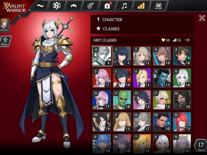 Valiant Warrior S Stand Character Classes