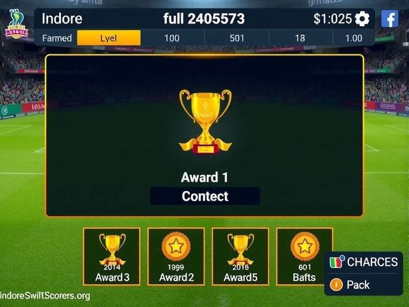 Indore Swift Scorers control interface