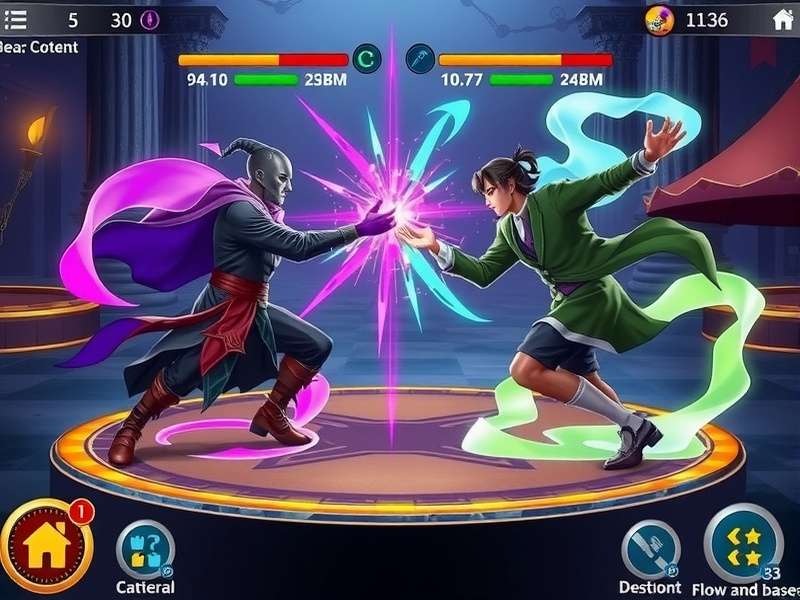 Dynamic Duo Magic Showdown character customization interface