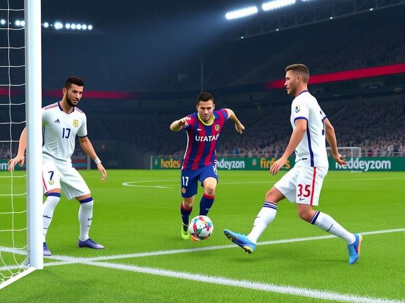 FIFA Pro Star 6 feature showcase with detailed player models