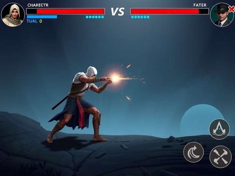 Asafoetida Assassins Fight gameplay screenshot showing character combat