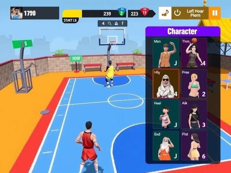 Desi Hoop Warrior character customization screen