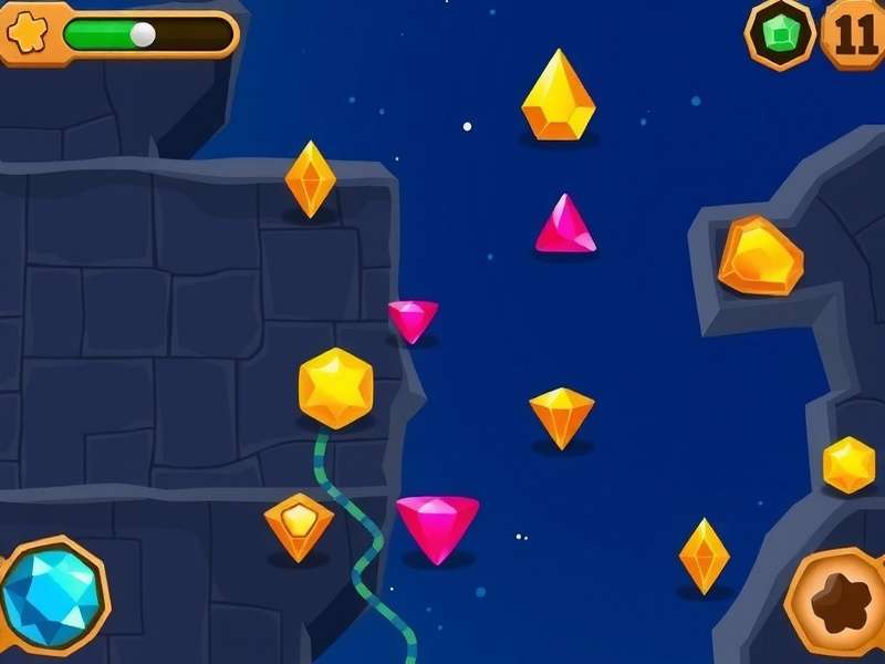 Precious Gems Hunt strategy map showing gem locations