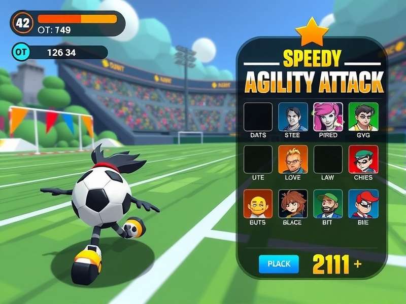Speedy Agility Attack character customization screen