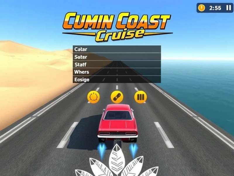Vehicle customization screen in Cumin Coast Cruise