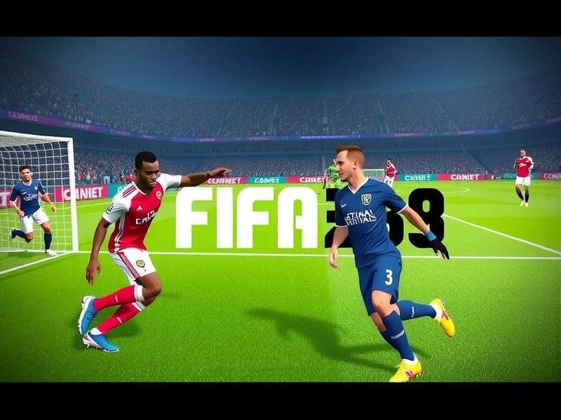 FIFA Pro Star 6 gameplay screenshot showing realistic graphics