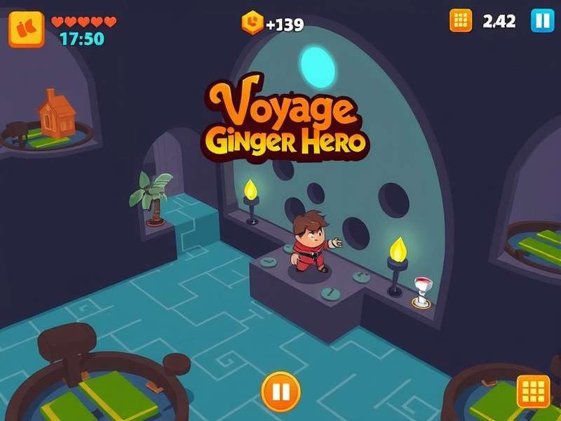 Voyage Ginger Hero development team working on game design