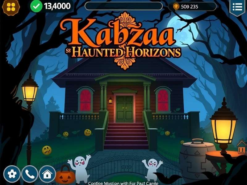 Kabzaa S Haunted Horizons story scene showing haunted mansion interior