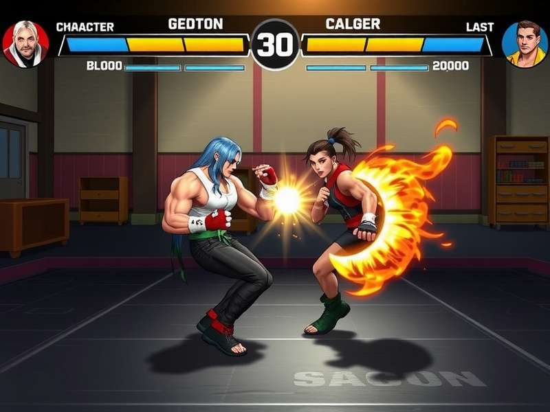 Ignition Fighter Pro gameplay screenshot showing character combat