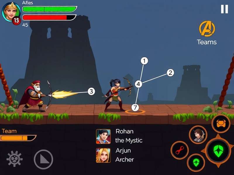 Idli Fearless Avengers gameplay screenshot showing character action