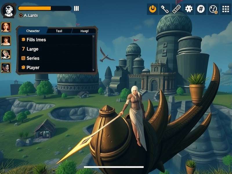 Luminous Leap Legend character progression interface