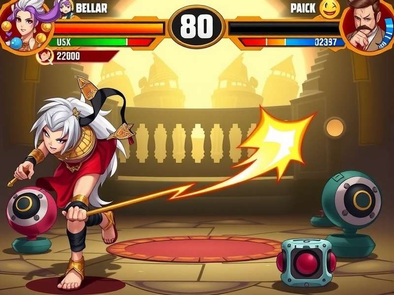 Bellary Brawl King tournament gameplay