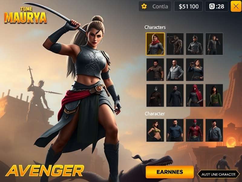 Maurya Strong Avenger Combat Scene