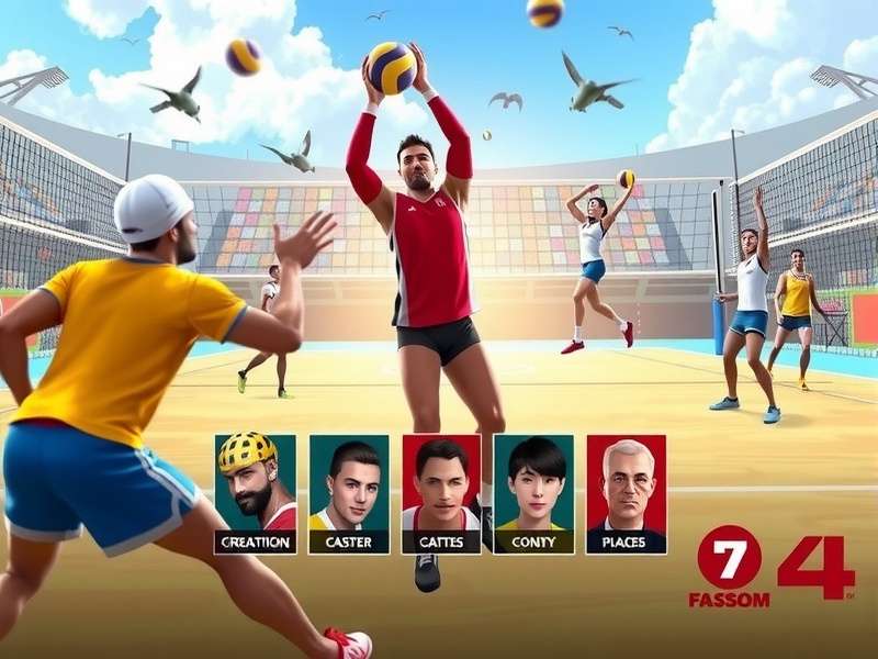 Royals Volley Champion II competitive tournament scene