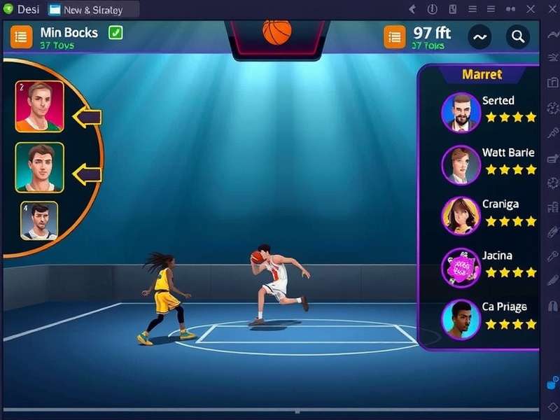 Desi Basketball Legends character abilities showcase
