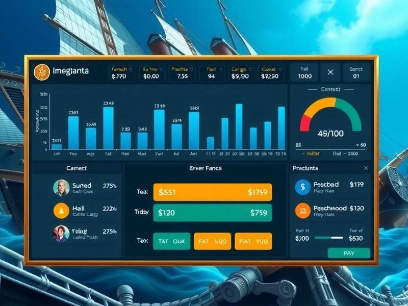 Titanic Financial Fortunes strategy visualization chart