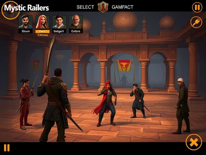 Mystic Raiders Delhi development team working on game design