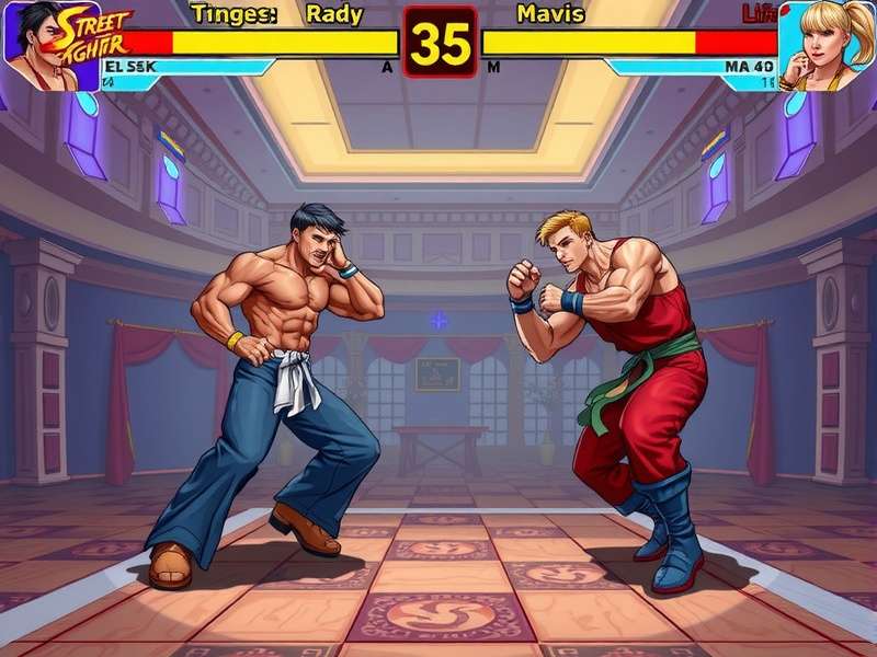 Hyderabad Street Fighter gameplay progression interface