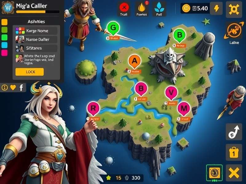 Magia Battle Royale gameplay screenshot showing character abilities