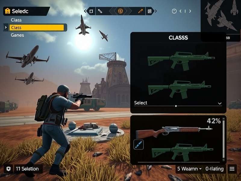 Aces Elite class selection screen