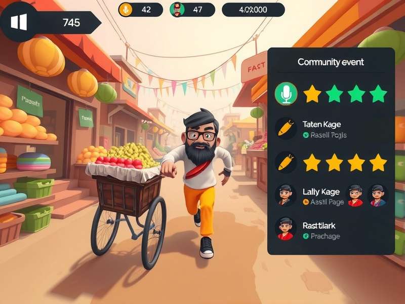 Papad Quick Sprint character customization screen