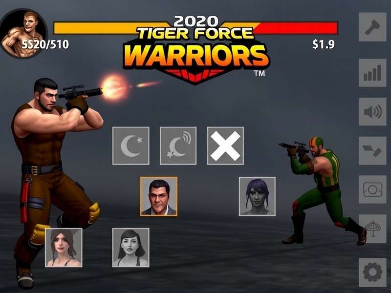 Tiger Force Warriors combat mechanics demonstration